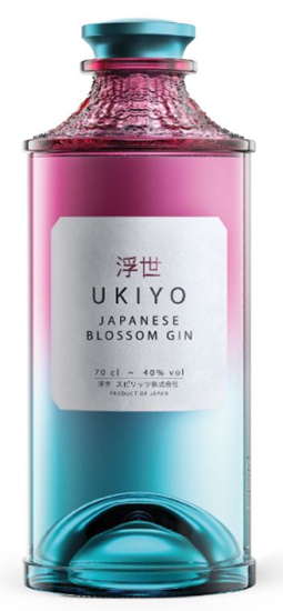 Image sur Ukiyo Japanese Blossom Gin 40° 0.7L